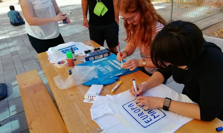 Textilschablonen für T-Shirts